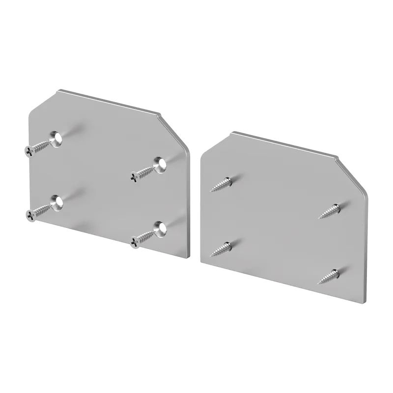 Заглушка торцевая к профилю, 2шт Maytoni TRA005MPEC-S(N)