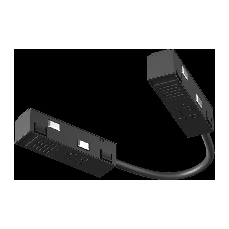 Коннектор питания угловой гибкий 15 см Exility черный Maytoni TRA034CPC-42B-15-1 3
