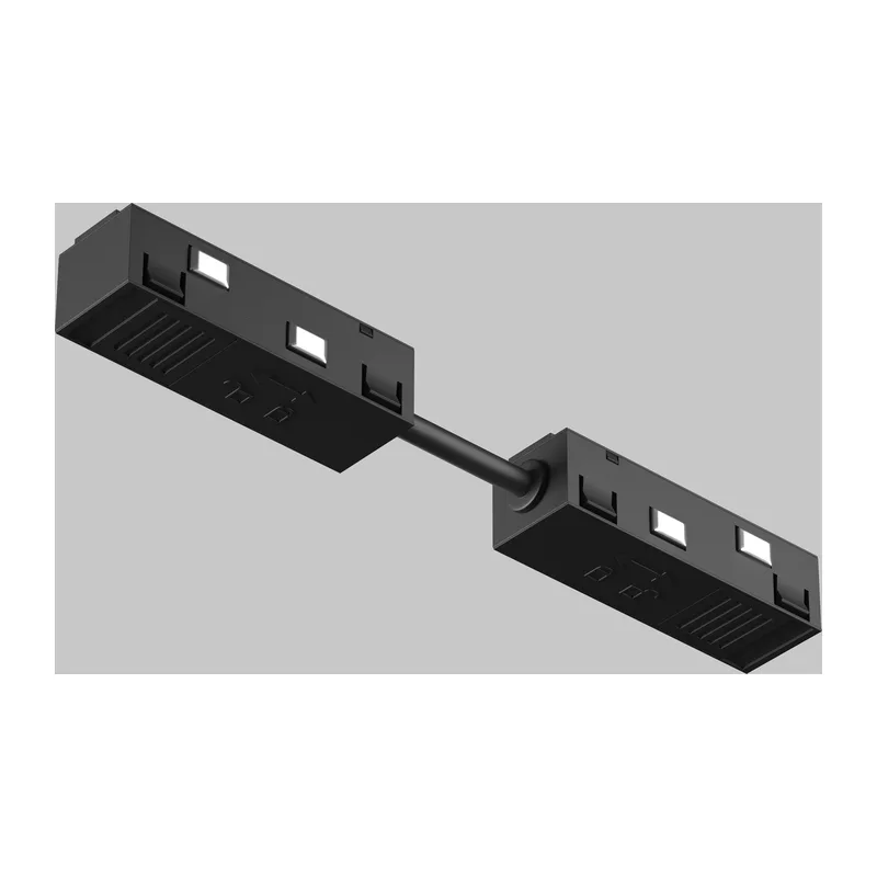 Коннектор питания прямой гибкий 5см Exility черный Maytoni TRA034CPC-42B-5-1 2