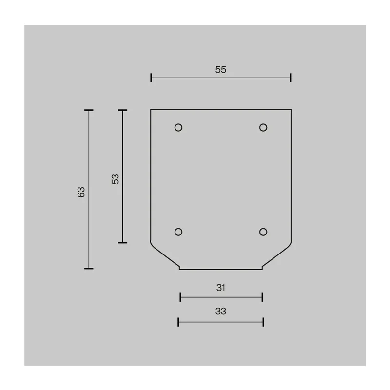 Заглушка торцевая к профилю, 2шт Maytoni TRA034MPEC-21S(N) 6