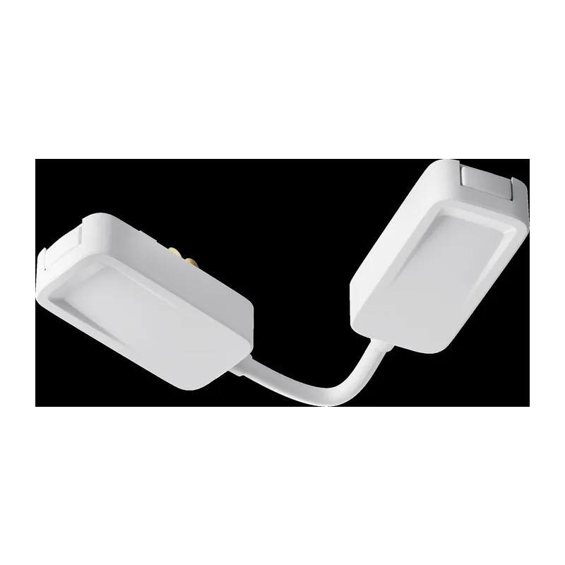 Коннектор питания угловой встраиваемый 6см Radity белый Maytoni TRA084CPC-W-12 6