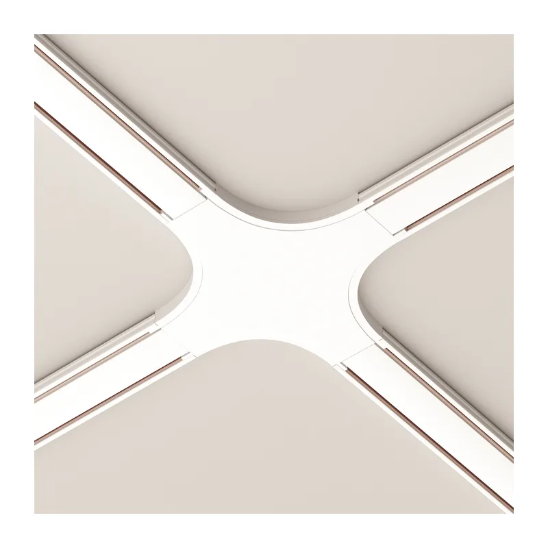 Коннектор питания X-образный Radity белый Maytoni TRA084CX-11W 2