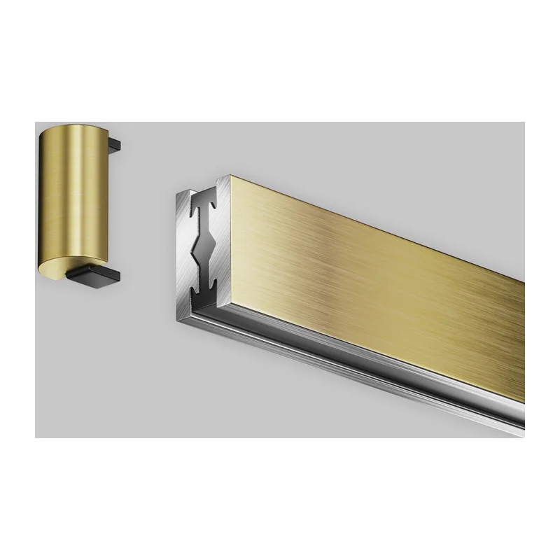 Заглушка торцевая для шинопровода Flarity,1 шт., латунь Maytoni TRA154EC-BS 4