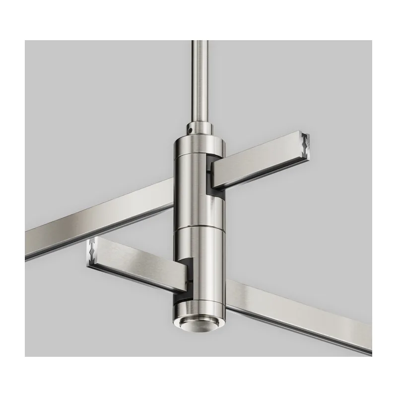 Крепление потолочное двойное Короткое / Short 78мм Flarity платина Maytoni TRA156C-D1-PT 3