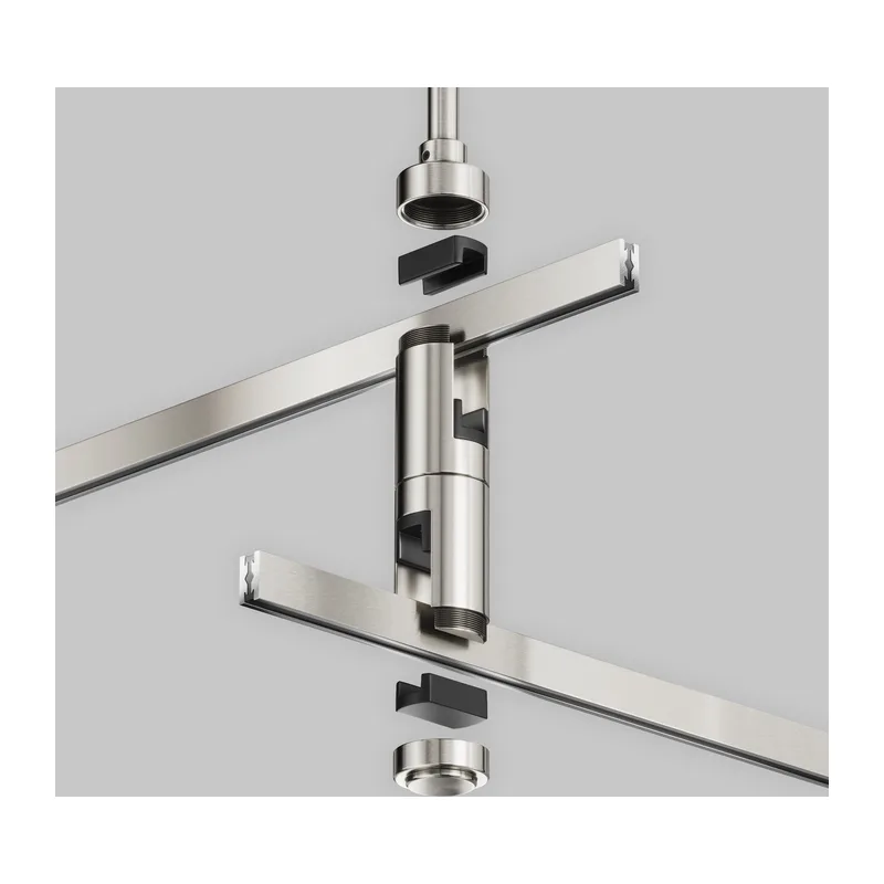 Крепление потолочное двойное Короткое / Short 78мм Flarity платина Maytoni TRA156C-D1-PT 4