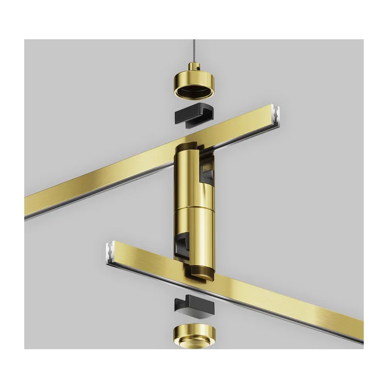 Подвес тросовый Hang двойной Flarity латунь Maytoni TRA157SW-D1-BS 2
