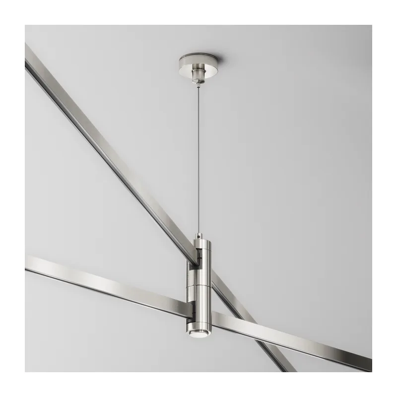Подвес тросовый Hang двойной Flarity платина Maytoni TRA157SW-D1-PT 2