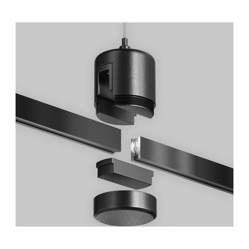 Подвес тросовый Hang с прямым коннектором питания Flarity черный Maytoni TRA157SW-IPC1-B 2