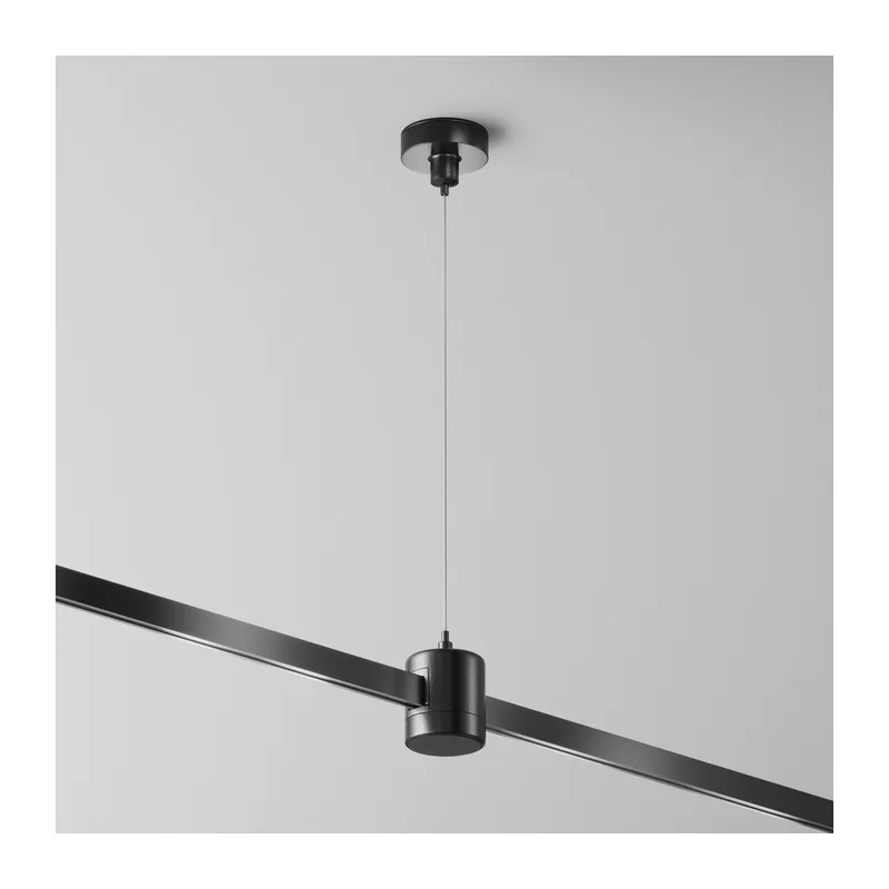 Подвес тросовый Hang с прямым коннектором питания Flarity черный Maytoni TRA157SW-IPC1-B 4