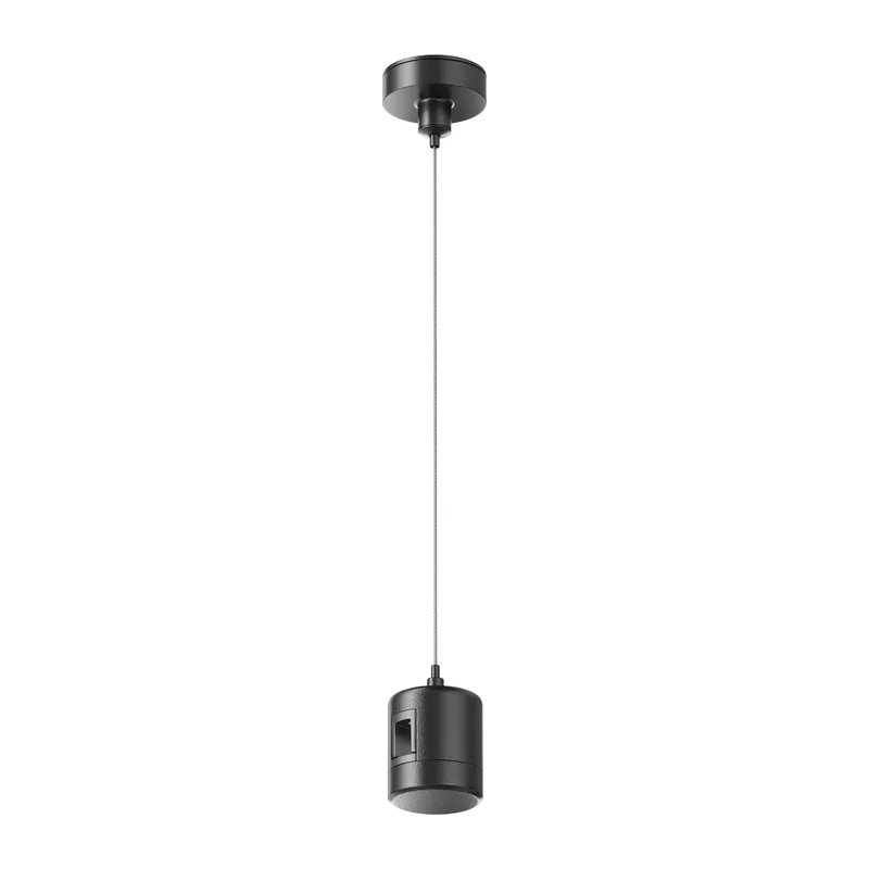 Подвес тросовый Hang с прямым коннектором питания Flarity черный Maytoni TRA157SW-IPC1-B