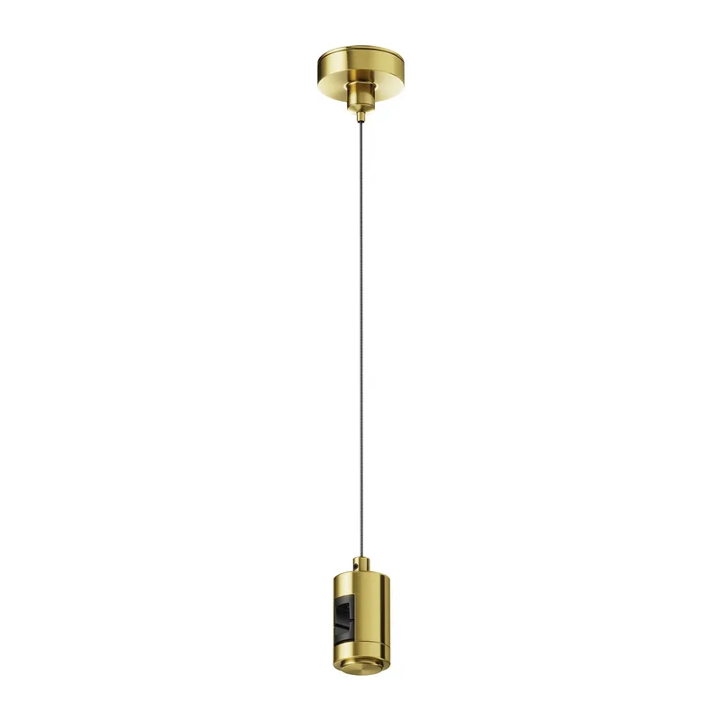 Подвес тросовый Hang одинарный Flarity латунь Maytoni TRA157SW-S1-BS