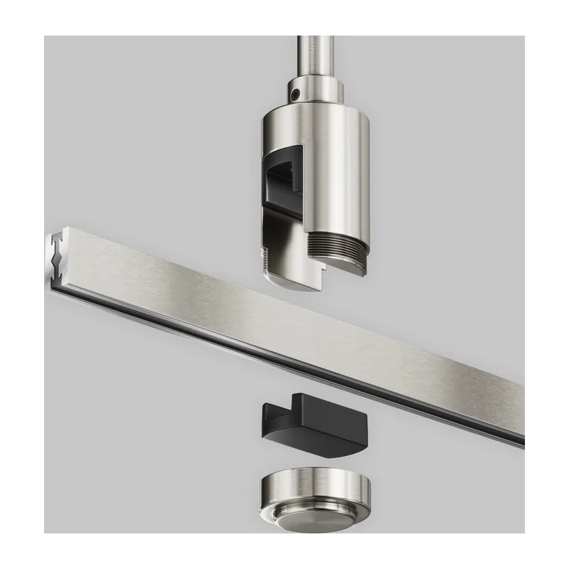 Крепление потолочное Длинное / Long 700мм с вводом питания Flarity платина Maytoni TRA159C-B1-PT 4