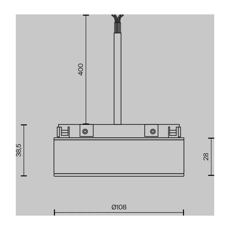 Источник напряжения встраиваемый Basity 48В, 100Вт, черный, Dali Maytoni TRA172DR-100W-DD-B 4