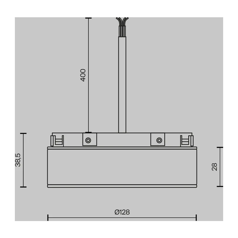 Источник напряжения встраиваемый Basity 48V, 200Вт, черный Maytoni TRA172DR-200W-B 4