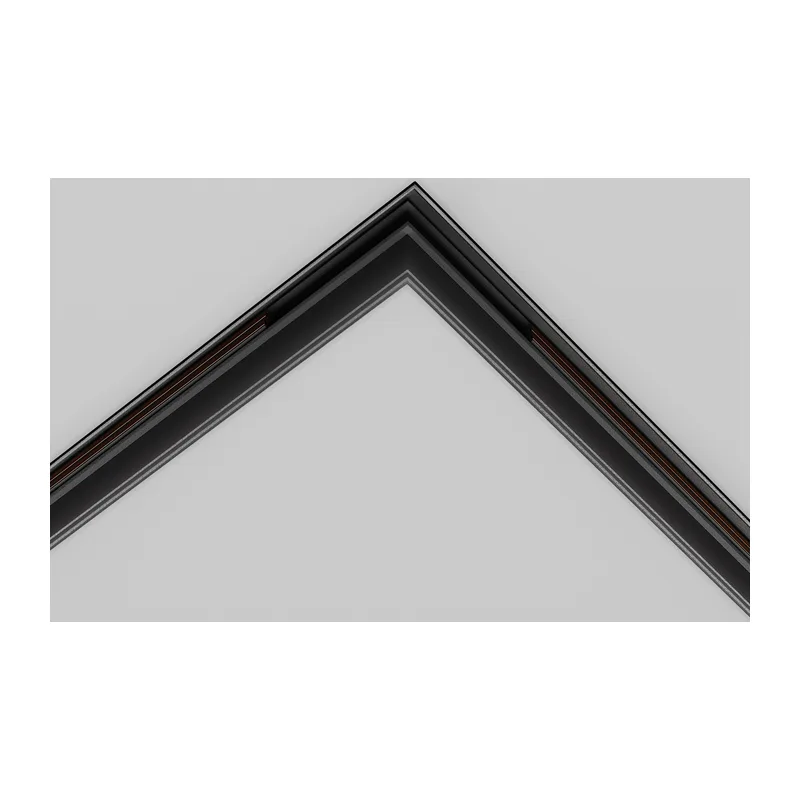 Коннектор угловой 90° Exility встраиваемый под ГКЛ 9,5 мм, черный Maytoni TRACL034-42B-R 3