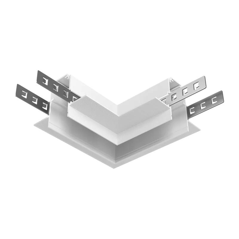 Коннектор угловой 90° Exility встраиваемый под ГКЛ 9,5мм, белый Maytoni TRACL034-42W-R