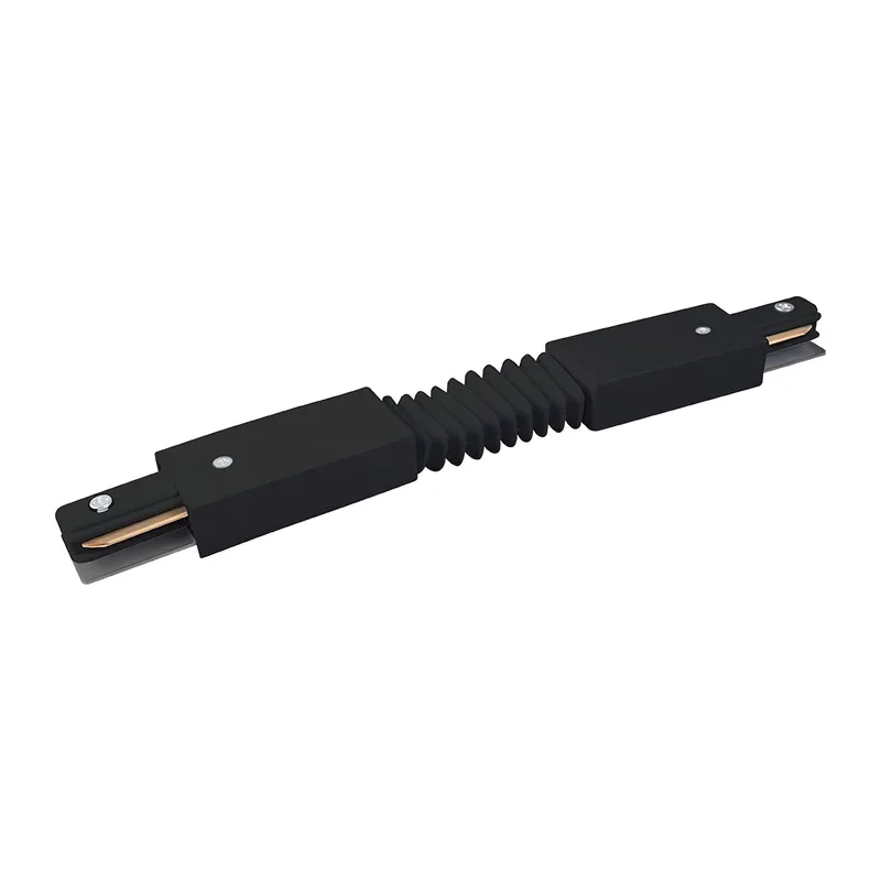 Гибкий коннектор для однофазного шинопровода черный TRC-1-1-FLEX-BK Elektrostandard 2