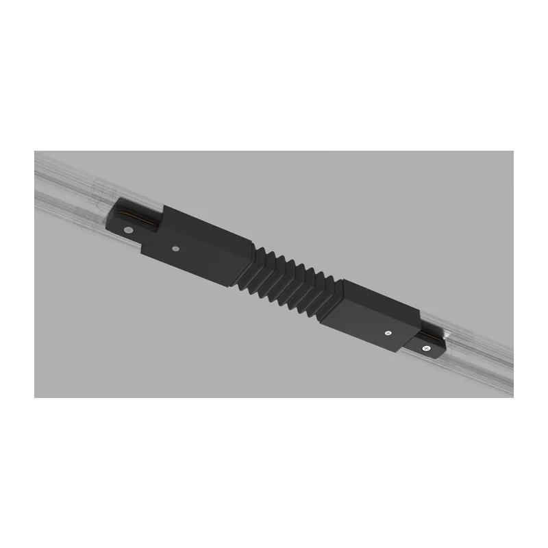 Гибкий коннектор для однофазного шинопровода черный TRC-1-1-FLEX-BK Elektrostandard