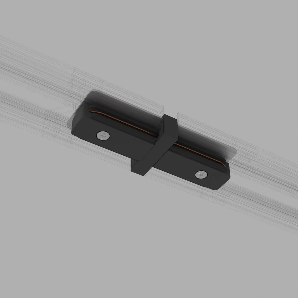 Коннектор прямой для однофазного шинопровода черный TRC-1-1-I-BK Elektrostandard