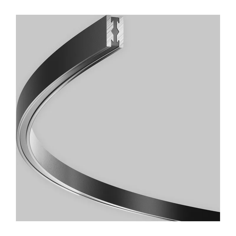 Шинопровод круглый из полукругов 1500мм Flarity черный Maytoni TRX154-2SR-D1500-B 3