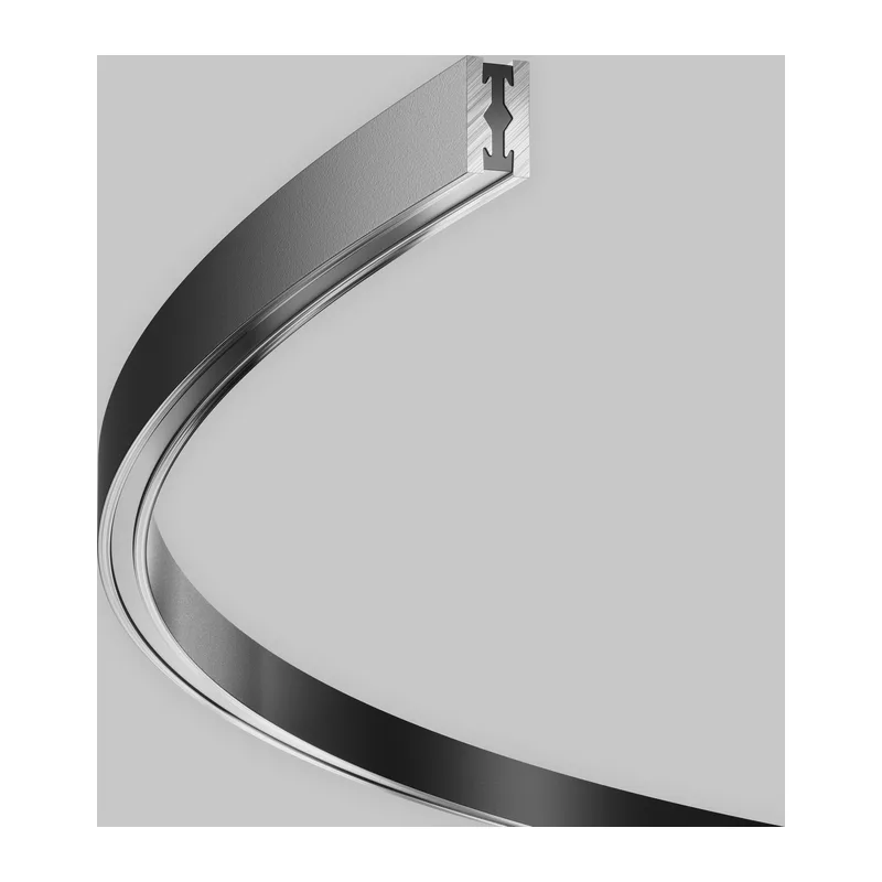 Шинопровод круглый из полукругов 1800мм Flarity черный Maytoni TRX154-2SR-D1800-B 4