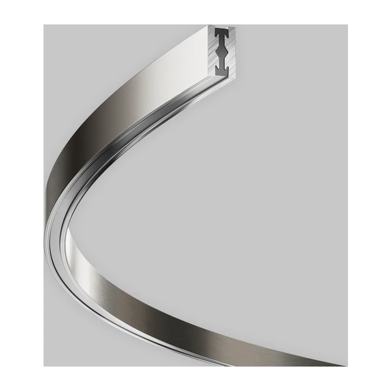 Шинопровод круглый из полукругов 1800мм Flarity платина Maytoni TRX154-2SR-D1800-PT 3