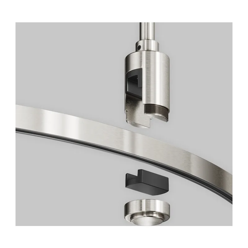 Шинопровод круглый из полукругов 1800мм Flarity платина Maytoni TRX154-2SR-D1800-PT 4