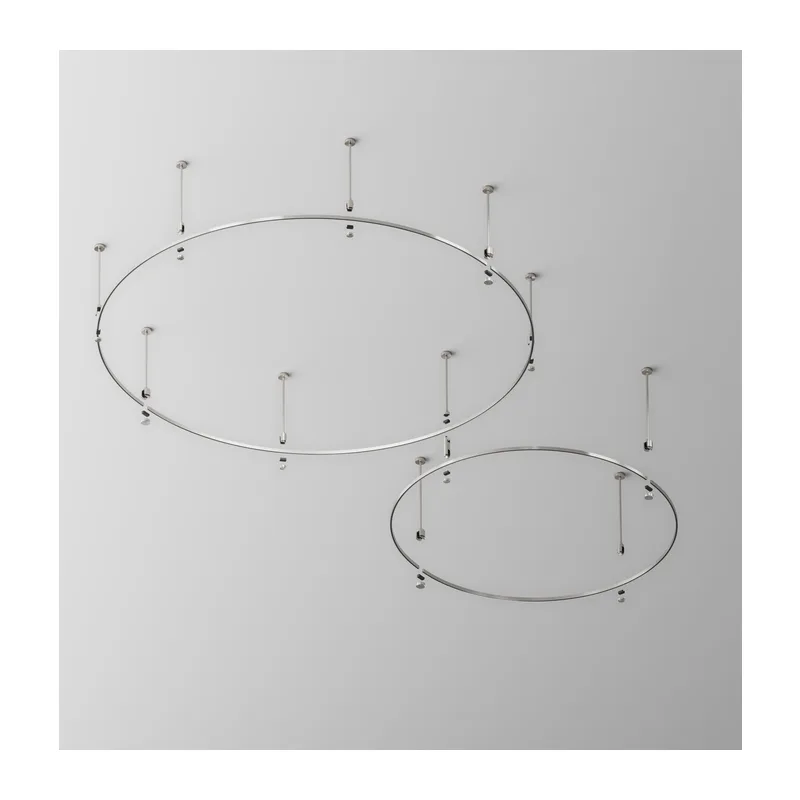 Шинопровод круглый из полукругов 1800мм Flarity платина Maytoni TRX154-2SR-D1800-PT 5