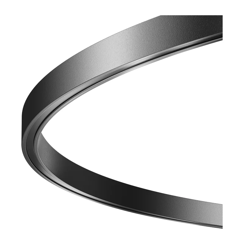 Шинопровод круглый 650мм Flarity черный Maytoni TRX154-R-D650-B