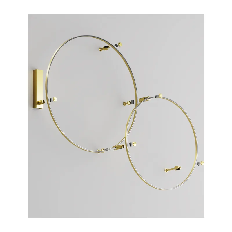 Шинопровод круглый 650 мм Flarity латунь Maytoni TRX154-R-D650-BS 4