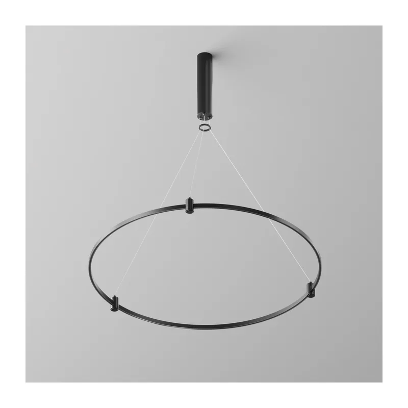 Шинопровод круглый 800мм Flarity черный Maytoni TRX154-R-D800-B 3