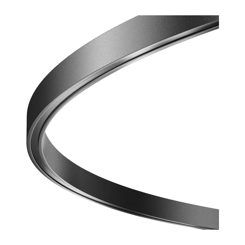 Шинопровод круглый 800мм Flarity черный Maytoni TRX154-R-D800-B