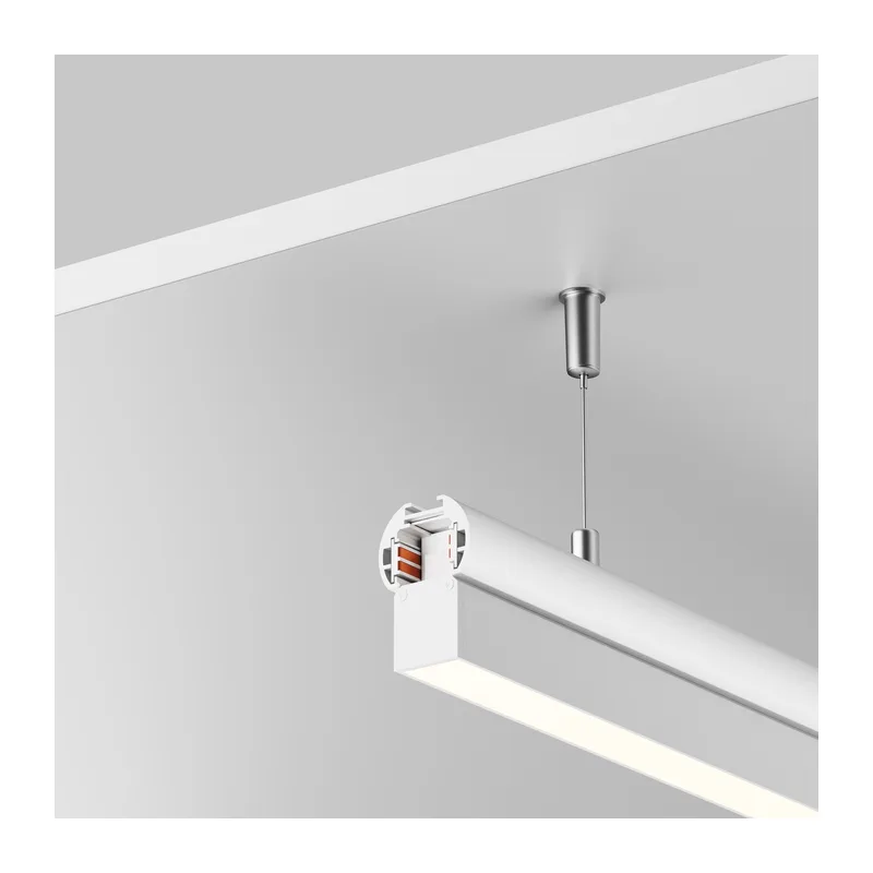 Шинопровод 2м Exility низкопрофильный подвесной круглый Maytoni TRXM034-R-412W 6