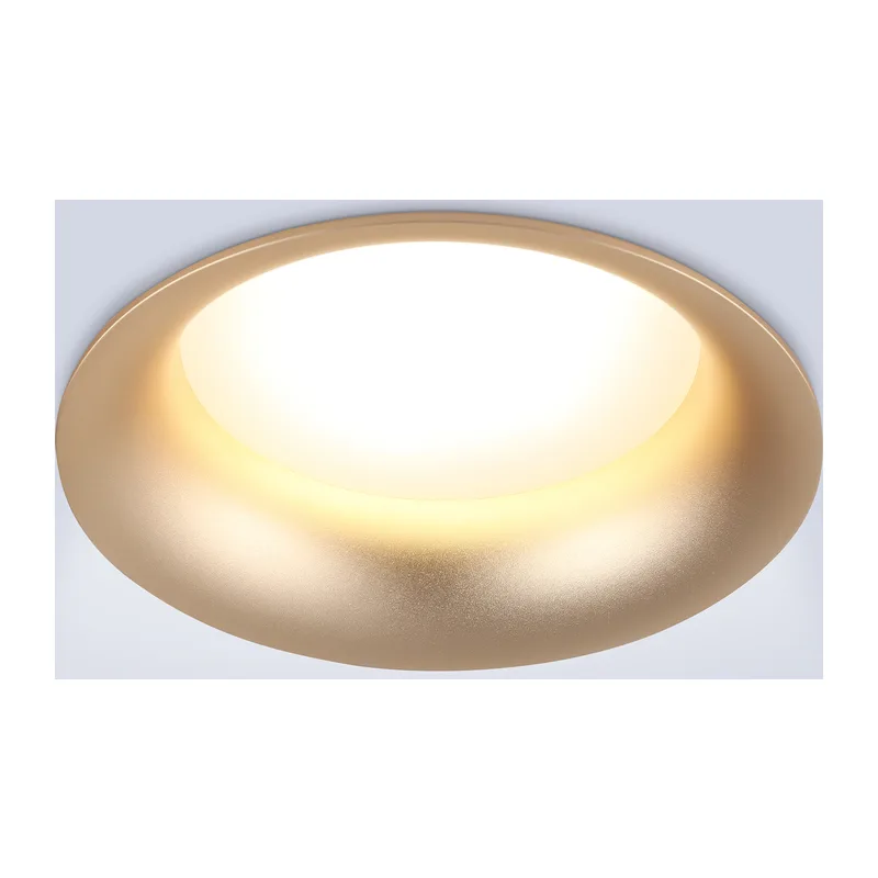 Встраиваемый точечный светильник 1*GX70 TU51812 GD золото GX70 max 20W D145*44 Ambrella Light 2