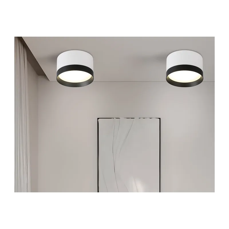 Накладной точечный светильник 1*GX70 TU52353 WH/BK белый/черный GX70 max 20W D115*70 Ambrella Light 5