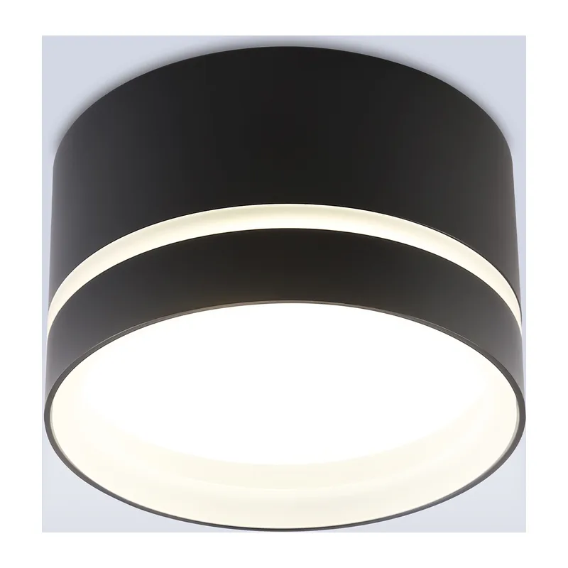 Накладной светильник 1*GX70 IP44 TU5392 BK черный IP44 GX70 max 20W D120*73 Ambrella Light 2