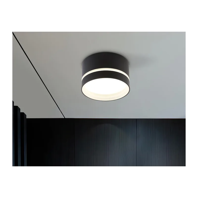 Накладной светильник 1*GX70 IP44 TU5392 BK черный IP44 GX70 max 20W D120*73 Ambrella Light 5