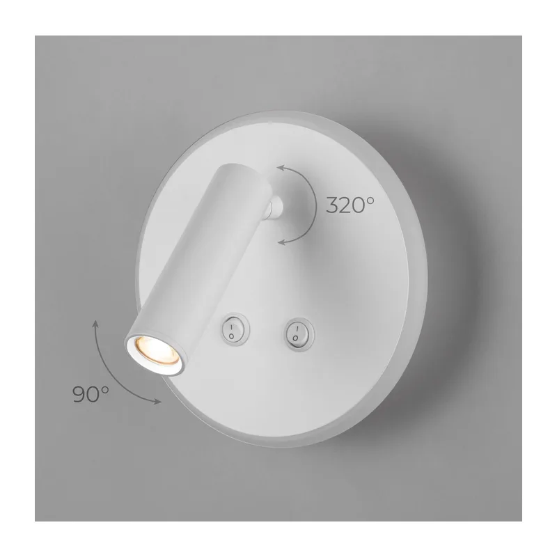 Настенный светодиодный светильник Tera LED белый Tera LED белый (MRL LED 1014) Elektrostandard 2