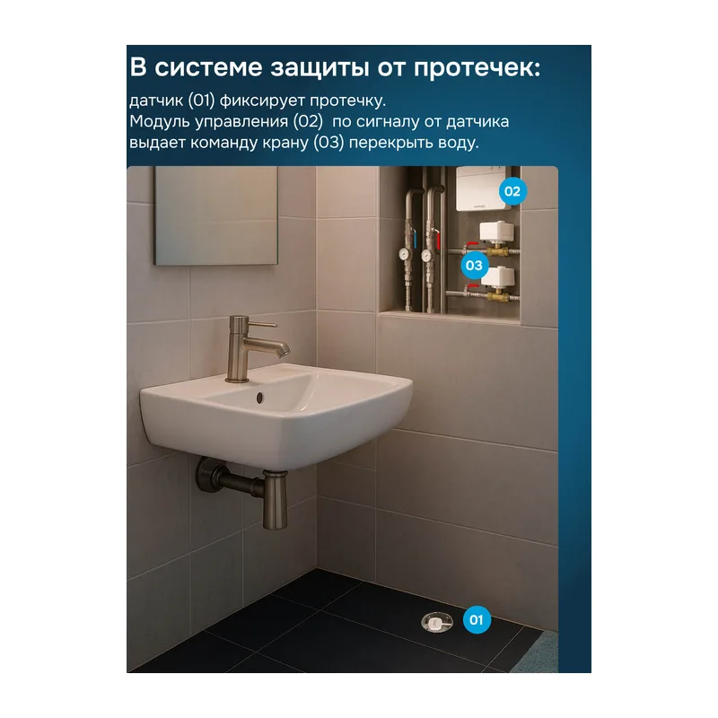 Комплект Welrok Base | краны из латуни, диаметр 1" 3