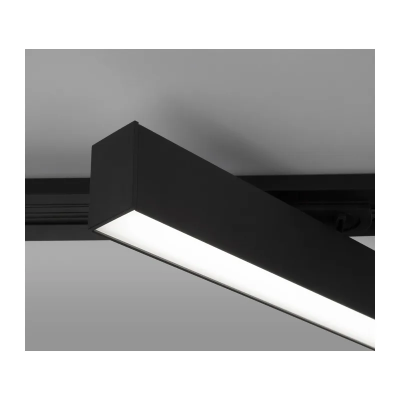 Трековый светодиодный светильник для однофазного шинопровода X-Line 10W 4200K черный матовый X-Line черный матовый 10W 4200K (LTB53) однофазный Elektrostandard 3