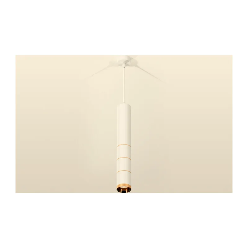 Подвесной светильник 1*GU5.3 (комплект) XP6301020 SWH/PYG белый песок/золото желтое полированное MR16 GU5.3 Ambrella Light 3