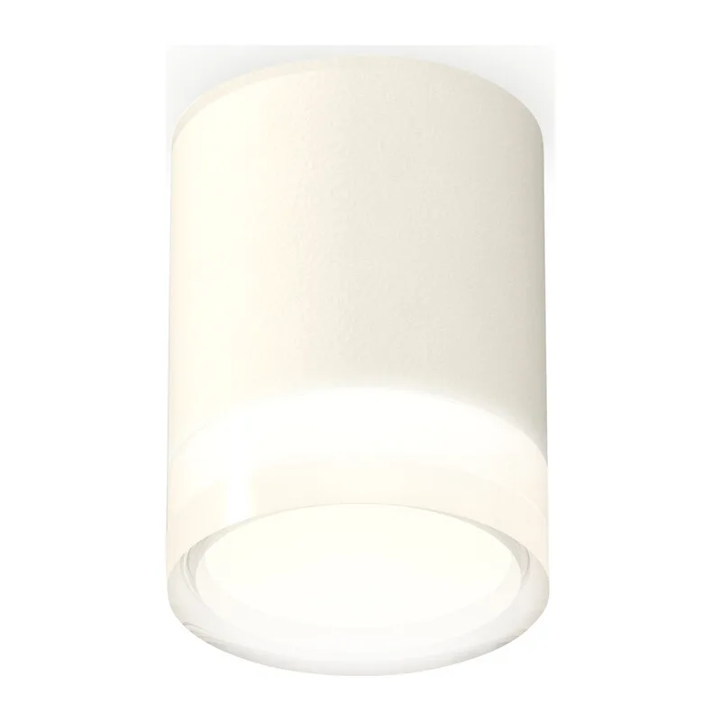 Накладной точечный светильник 1*GU5.3 (комплект) XS6301064 SWH/FR/CL белый песок/белый матовый/прозрачный MR16 GU5.3 (C6301, N6241) Ambrella Light 2