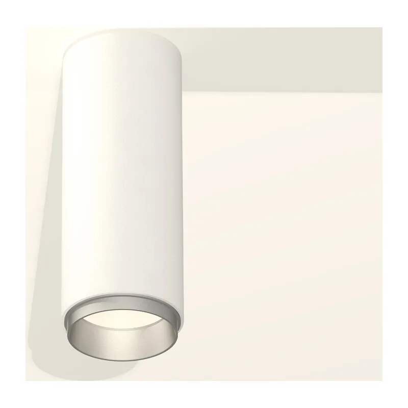 Накладной точечный светильник 1*GU5.3 (комплект) XS6342004 SWH/MCH белый песок/хром матовый MR16 GU5.3 (C6342, N6123) Ambrella Light 3
