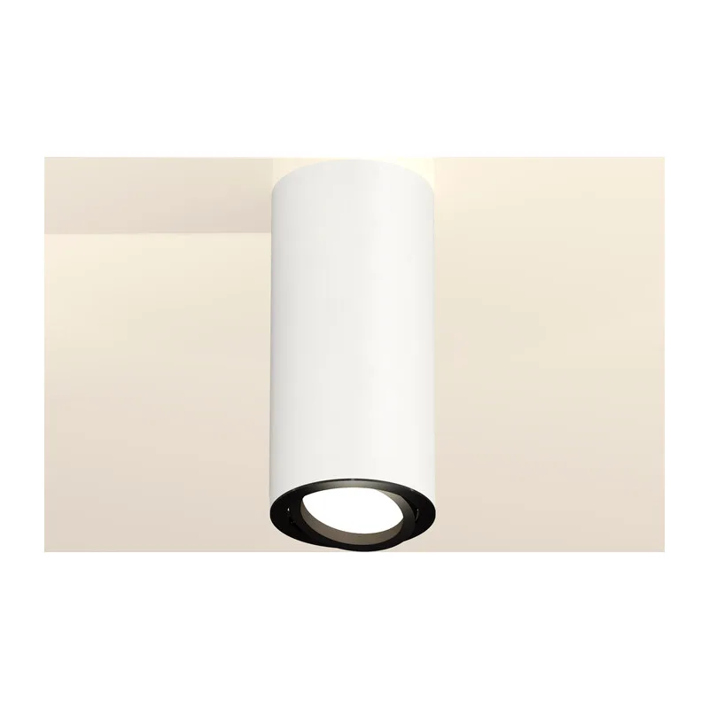 Накладной точечный светильник 1*GU5.3 (комплект) XS7442002 SWH/PBK белый песок/черный полированный MR16 GU5.3 (C7442, N7002) Ambrella Light 3