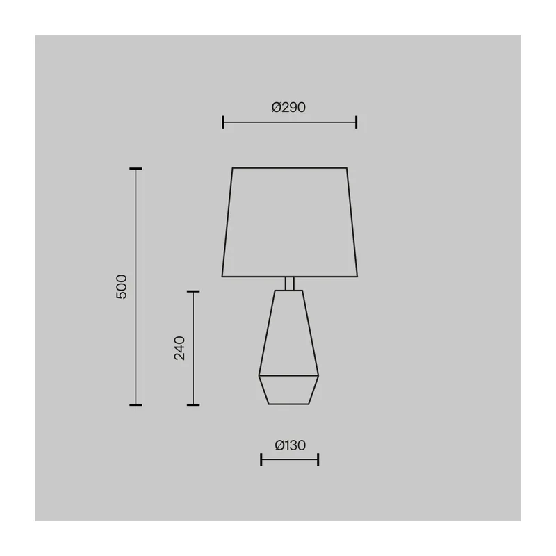 Настольный светильник Кальвин настольный / Calvin Table E27х1 Maytoni Z181-TL-01-B 8
