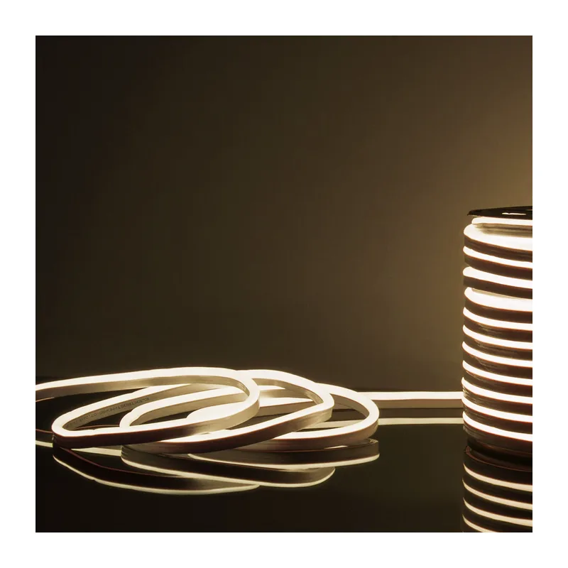 Светодиодный гибкий неон 220 В 9.6 Вт/м 120 Led/м 2835 IP67, односторонний дневной белый 4200 K, 50 м Гибкий неон 220V 9,6W 120Led 2835 IP67 односторонний дневной белый, 50 м Elektrostandard 4