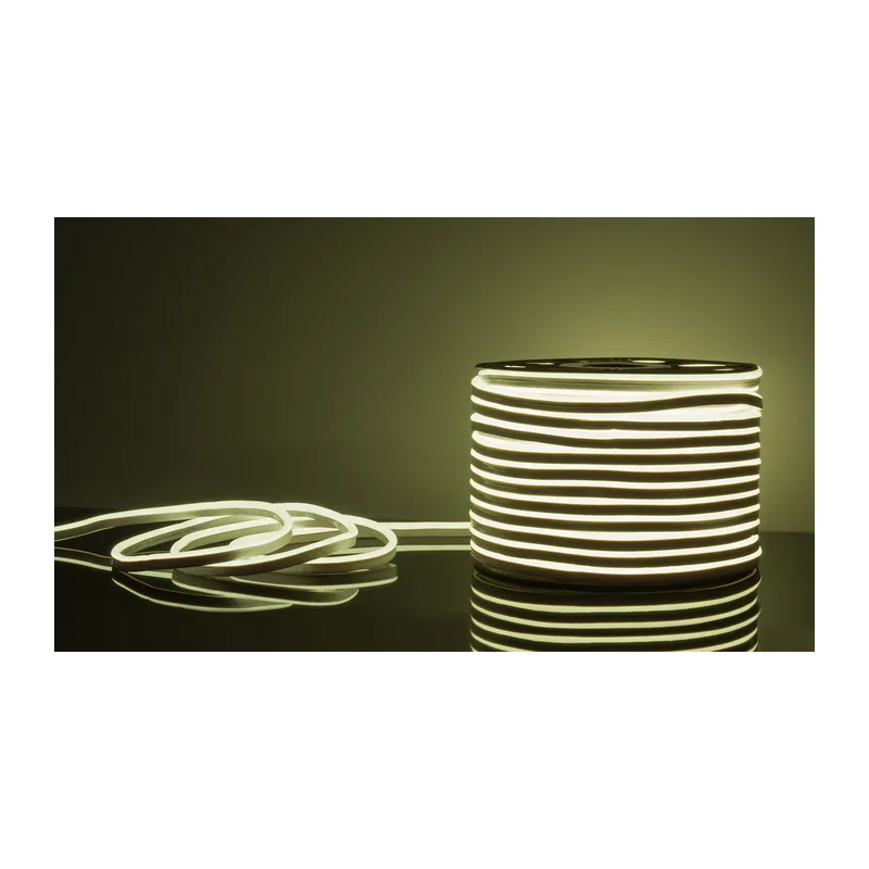 Светодиодный гибкий неон 220 В 9,6 Вт/м 120 Led/м 2835 IP67, односторонний холодный белый 6500К, 50 м Гибкий неон 220V 9,6W 120Led 2835 IP67 односторонний холодный белый, 50 м Elektrostandard 3