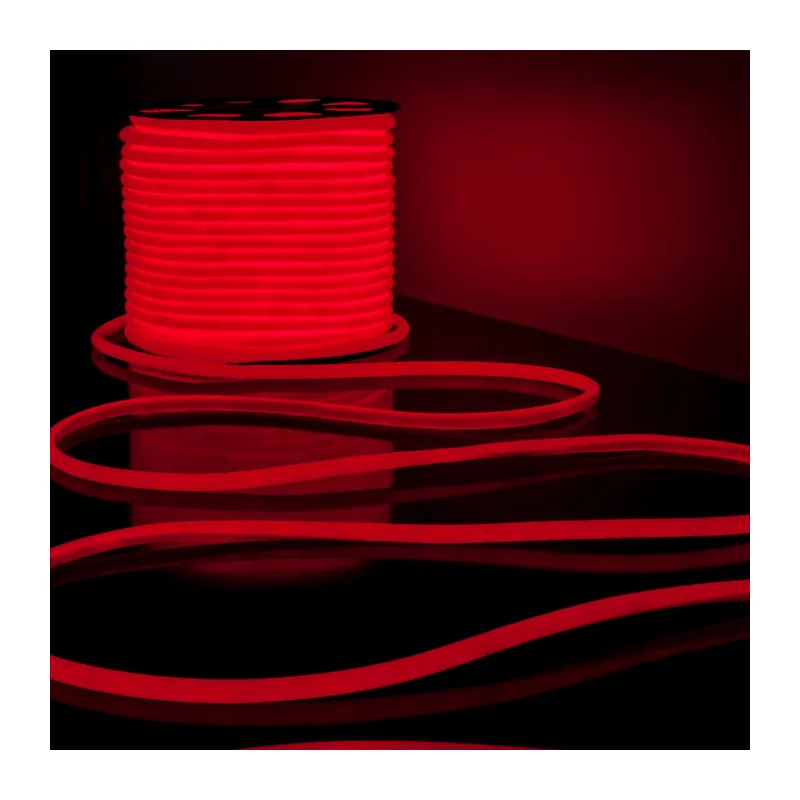 Светодиодный гибкий неон 220 В 9.6 Вт/м 144 Led/м 2835 IP67, круглый зеленый, 50 м Гибкий неон 220V 9,6W 144Led 2835 IP67 круглый зеленый, 50 м Elektrostandard 2