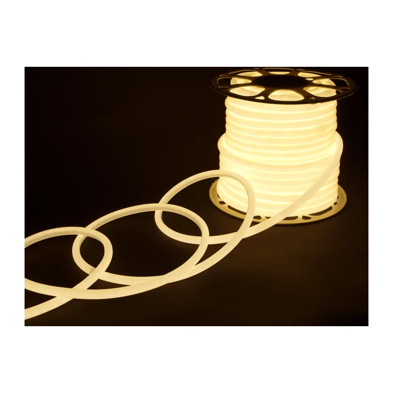 Светодиодный гибкий неон 220 В 9.6 Вт/м 144 Led/м 2835 IP67, круглый дневной белый 4200 K, 50 м Гибкий неон 220V 9,6W 144Led 2835 IP67 круглый дневной белый, 50 м Elektrostandard 3