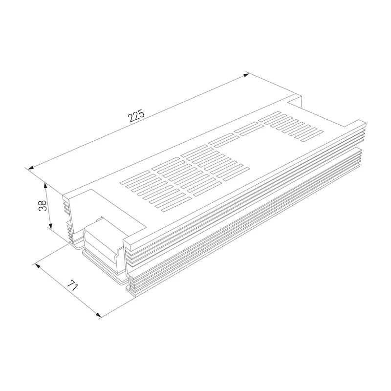 Блок питания для светодиодной ленты 12V 250W Трансформатор 12V 250W Elektrostandard 2